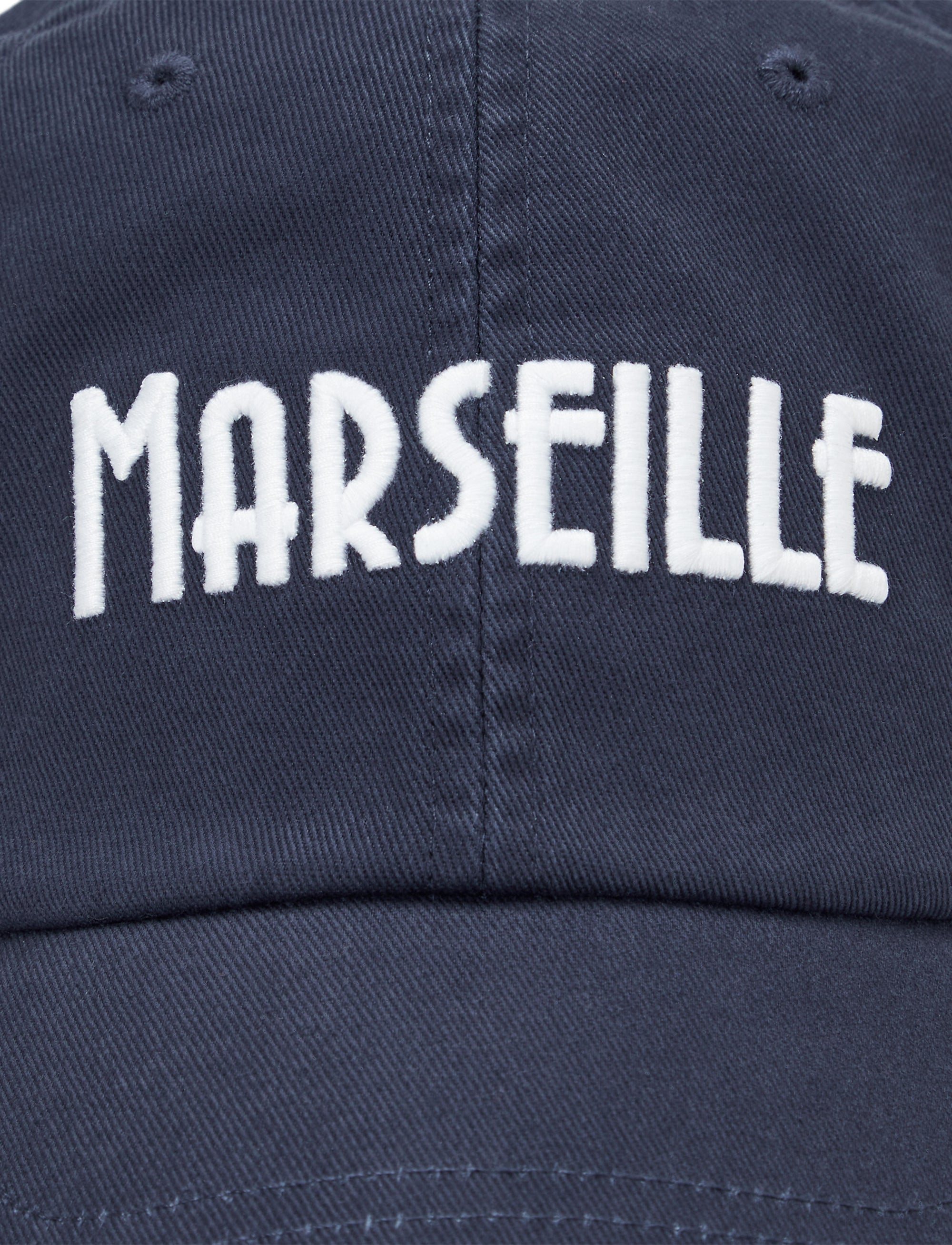 Casquette en sergé brodé - Newport Navy