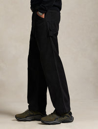 Polo Dungaree Canvas Carpenter Trousers - Polo Black