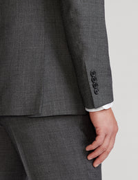 Costume peau de requin Polo Tailored Fit en laine - Medium Grey & Multicolore