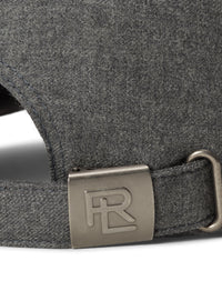 Casquette de baseball en flanelle de laine - Medium Grey Heather