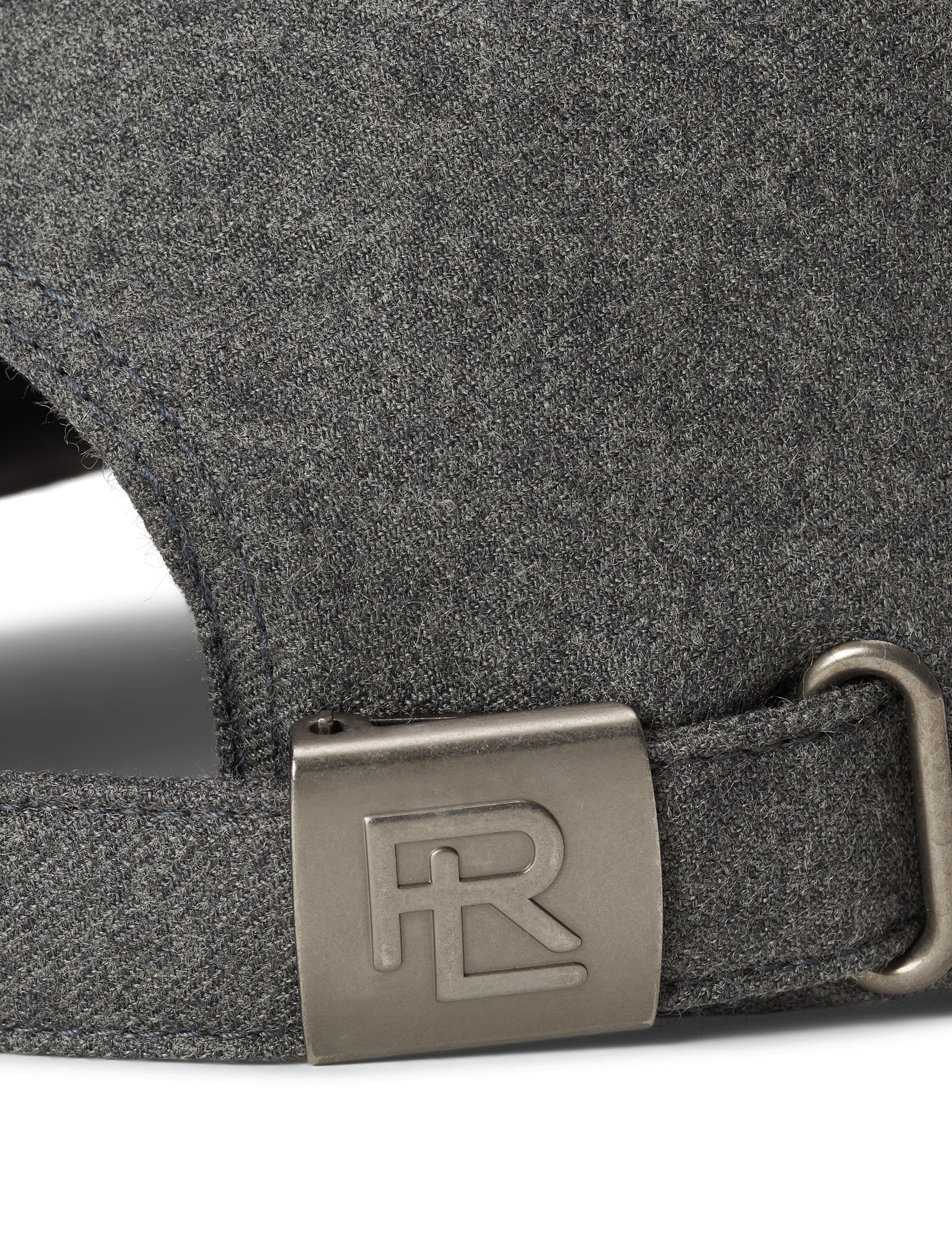 Casquette de baseball en flanelle de laine - Medium Grey Heather