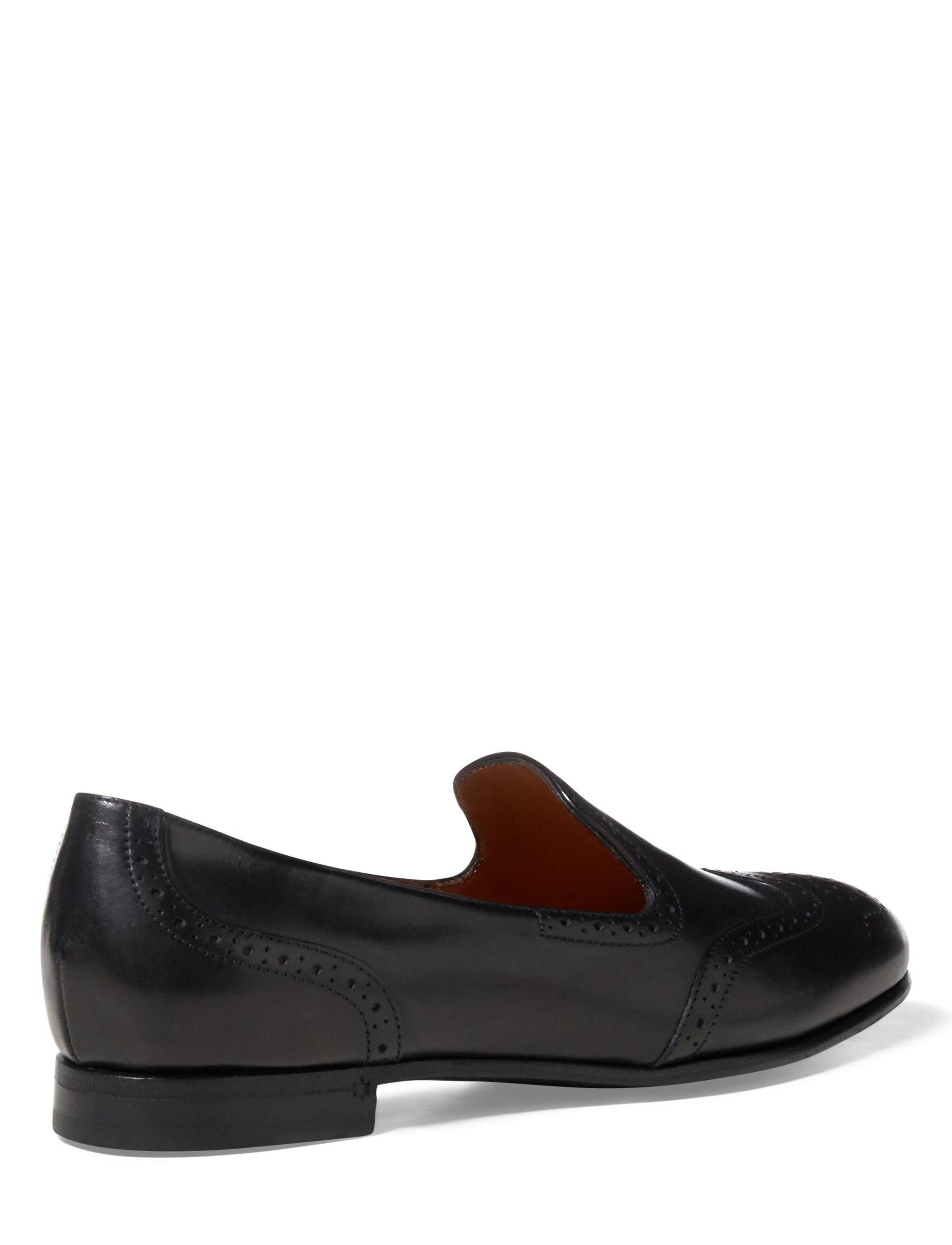 Mocassins Quincy en cuir - Noir