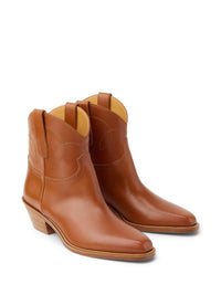 Bottines Jayme en cuir - Gold