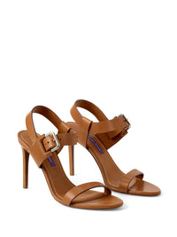 Sandales Pearce 95 en cuir - Gold