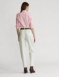 Chemise coton Oxford coupe cintrée - Bsr Pink