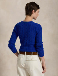 Pull Julianna en cachemire torsadé - Sapphire Star