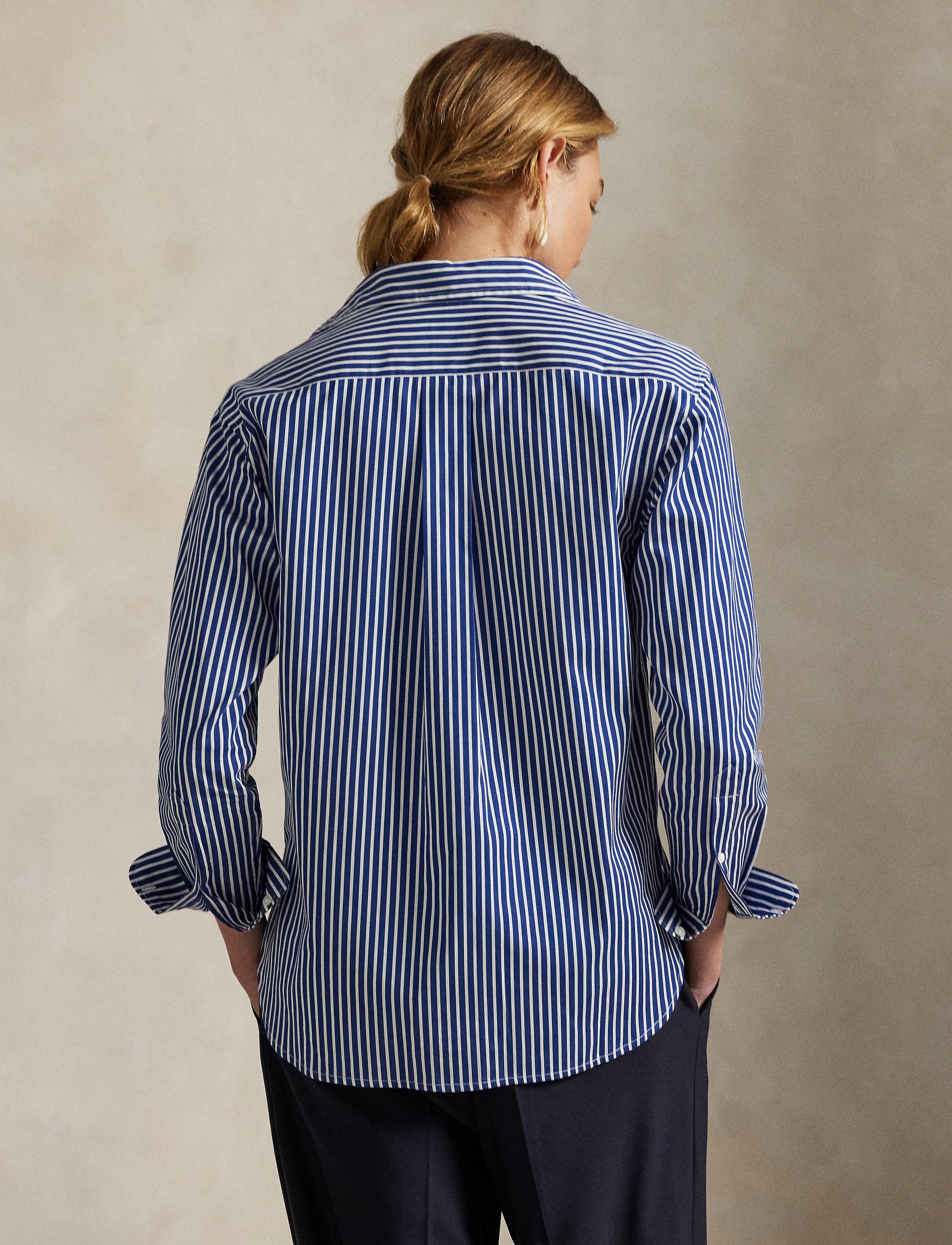 Chemise Relaxed Fit en coton rayé - Royal & White