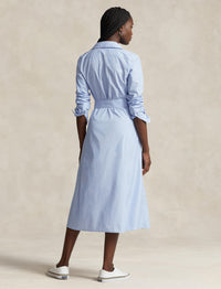 Poplin shirt dress - Classic Medium Blue