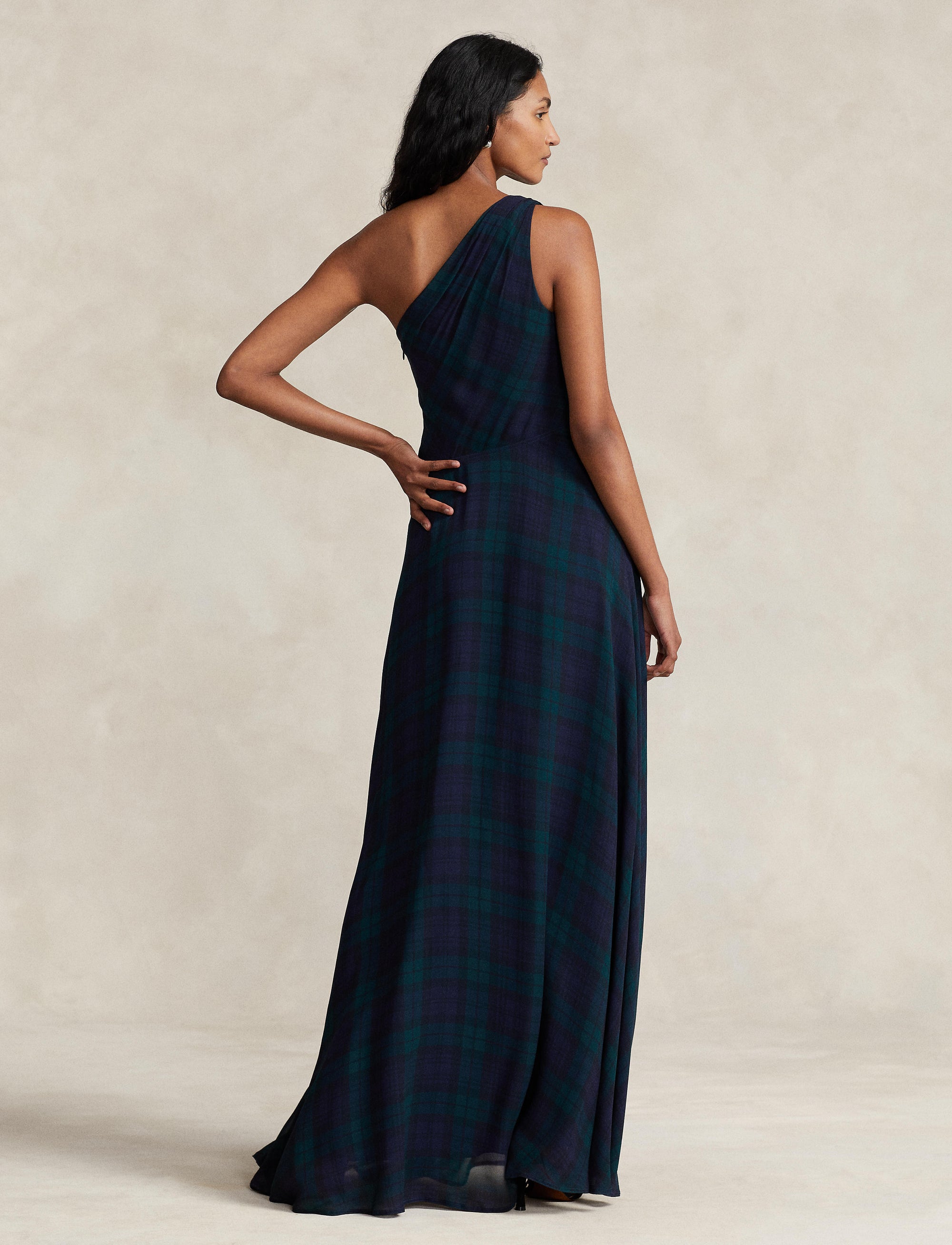 Robe écossaise en georgette Black Watch - Blackwatch Plaid