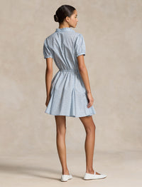 Robe fleurie cordon de serrage en coton - Mini Tulip Floral