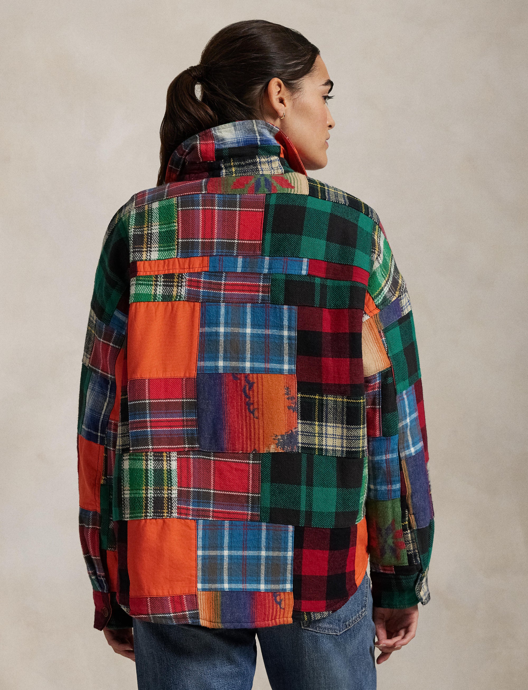 Patchwork overshirt - Multicolore Patchwork