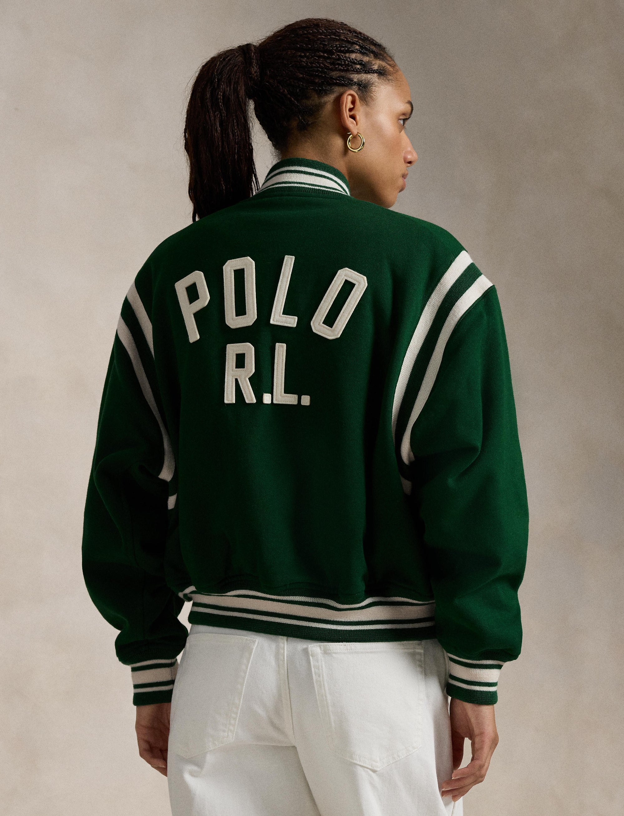 Fleece baseball jacket - New Forest