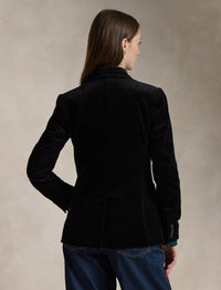 Blazer velours côtelé de coton - Polo Black