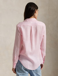 Chemise classique en lin - Bath Pink