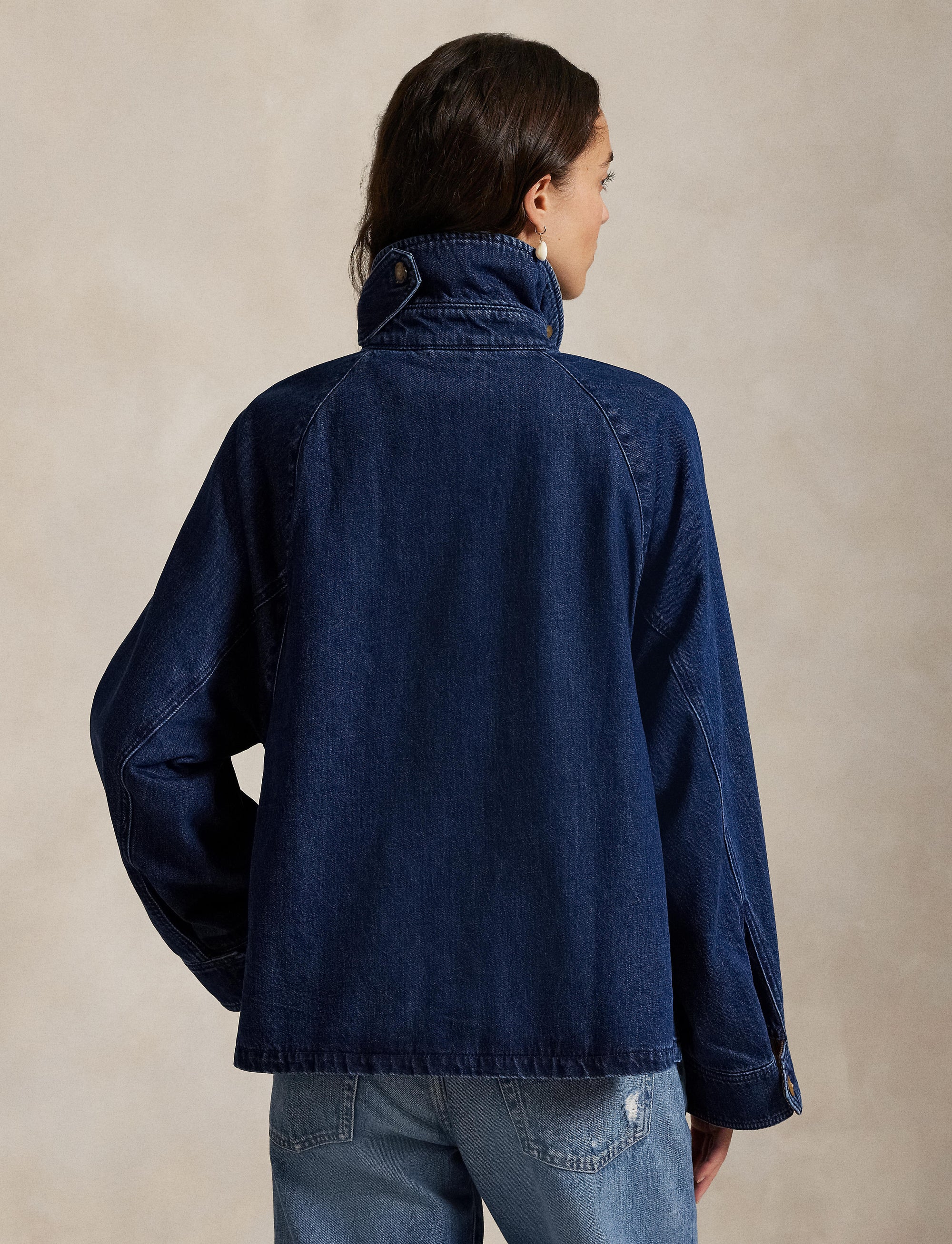 Veste matelassée en denim - Poplar Wash