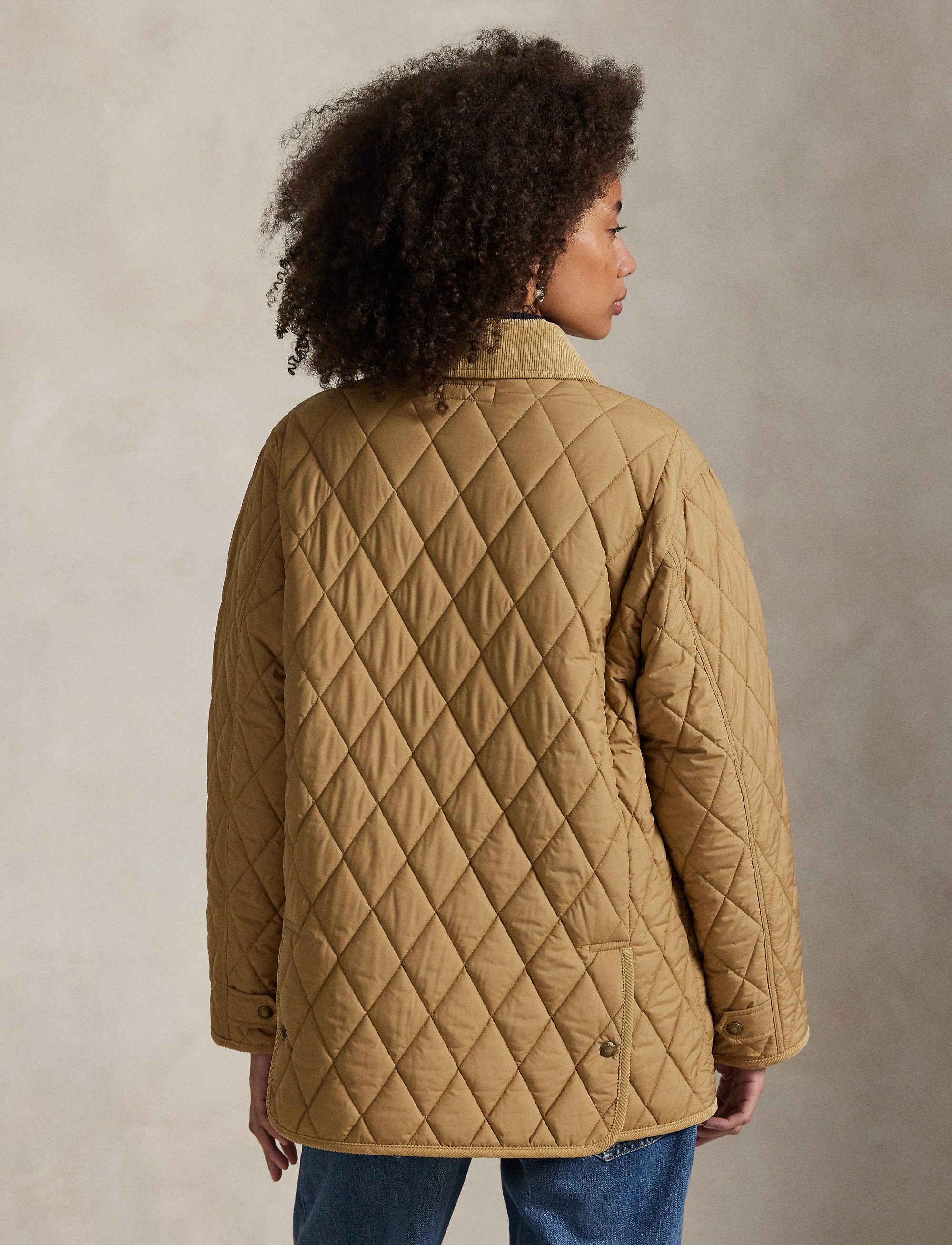 Veste matelassée  - Camel