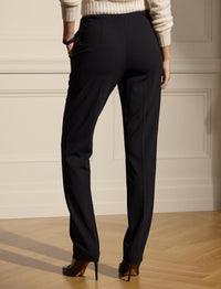 Pantalon Simone en crêpe de laine - Black
