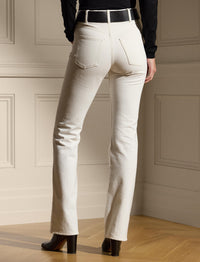 Jean bootcut - Blanc nacré