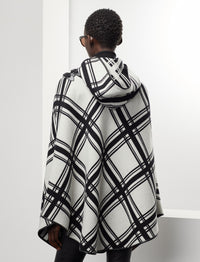 2pcs / NEW // BLACK/CREAM CAPE UNLINED MARSILLA