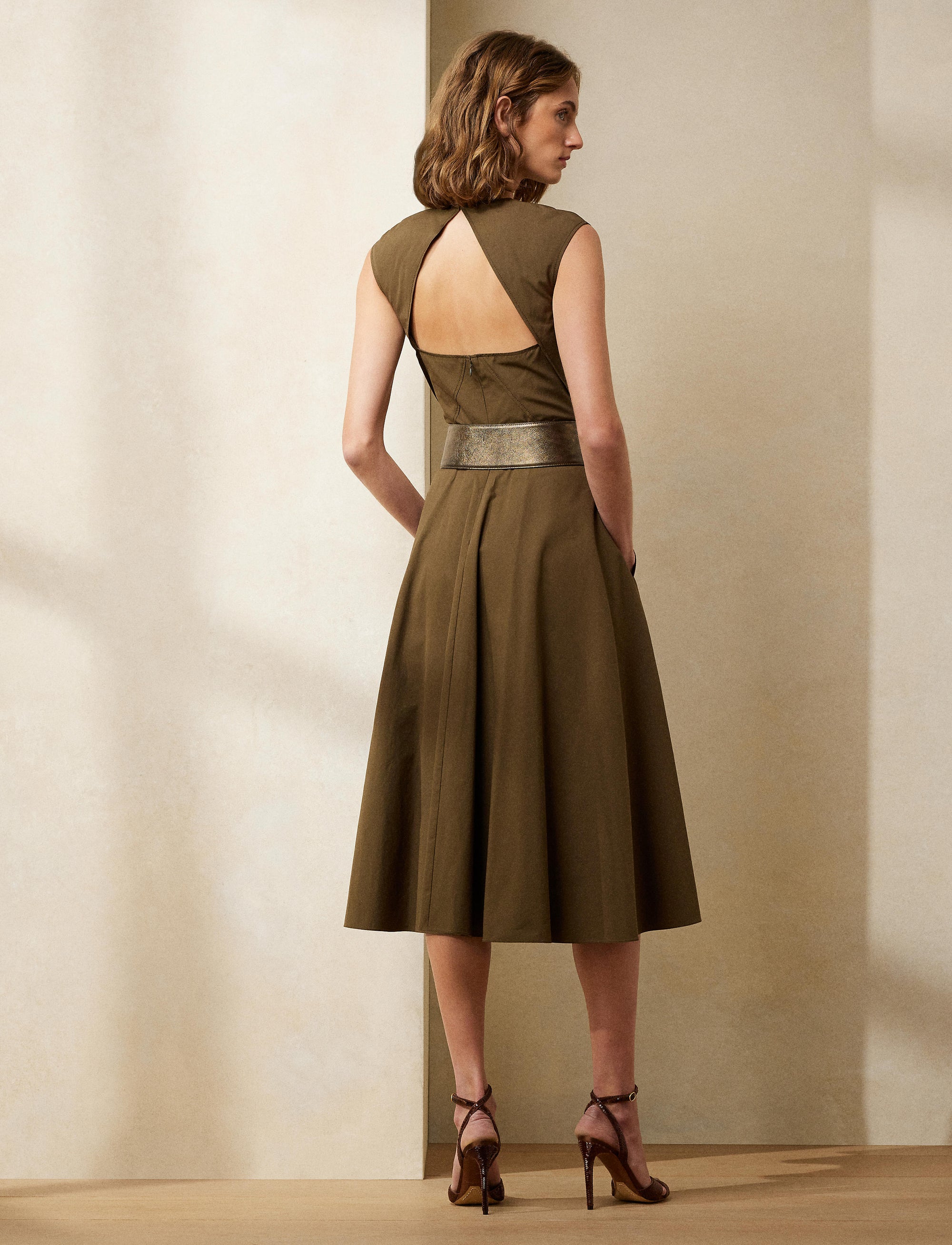 Omeria Dress - Olive