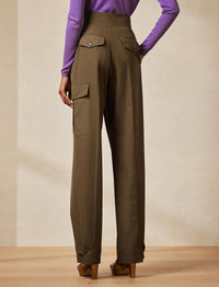 Anniston cargo trousers - Olive