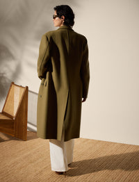 Manteau Adalaide en laine - Moss