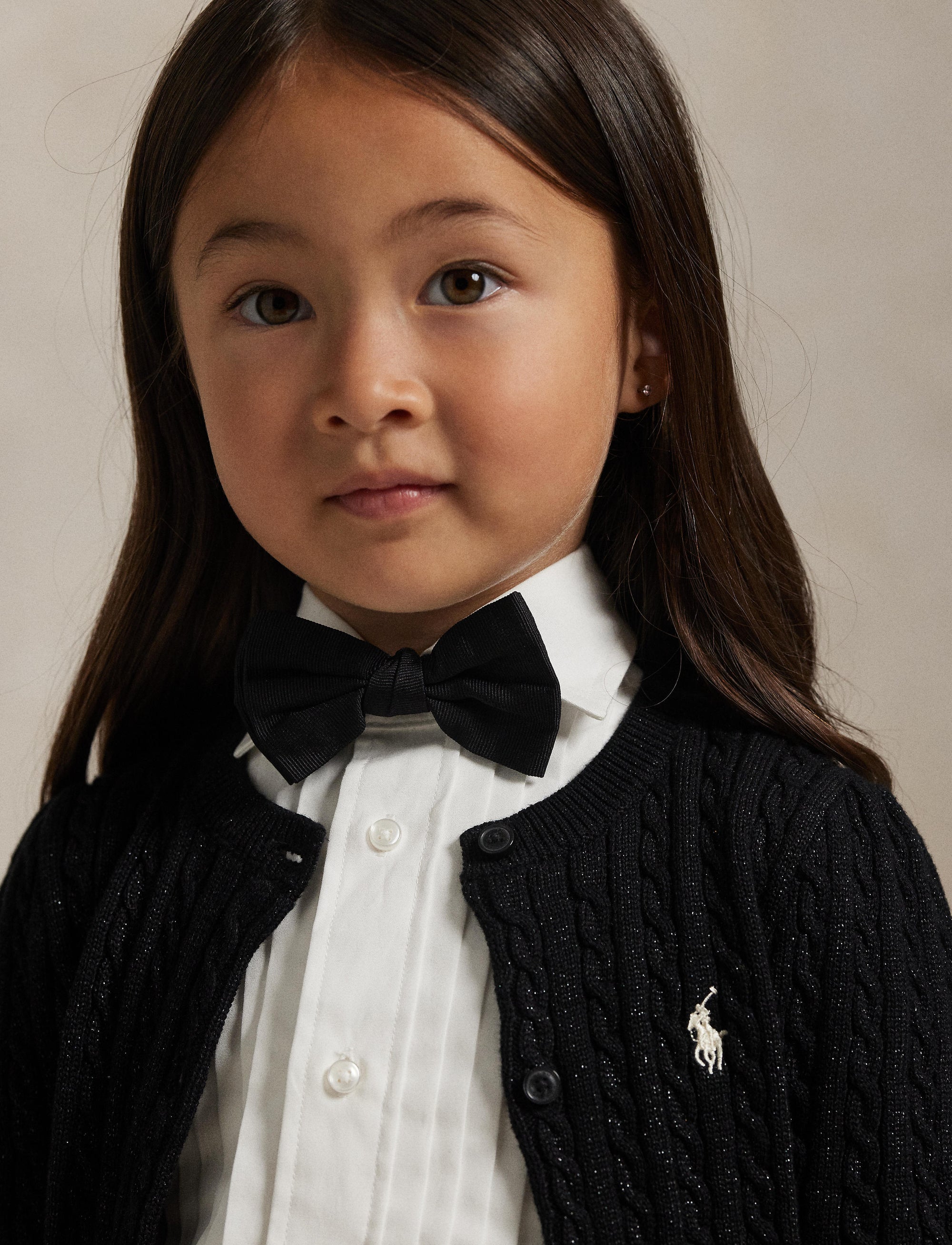 Cardigan métallisé à mini-torsades - Black