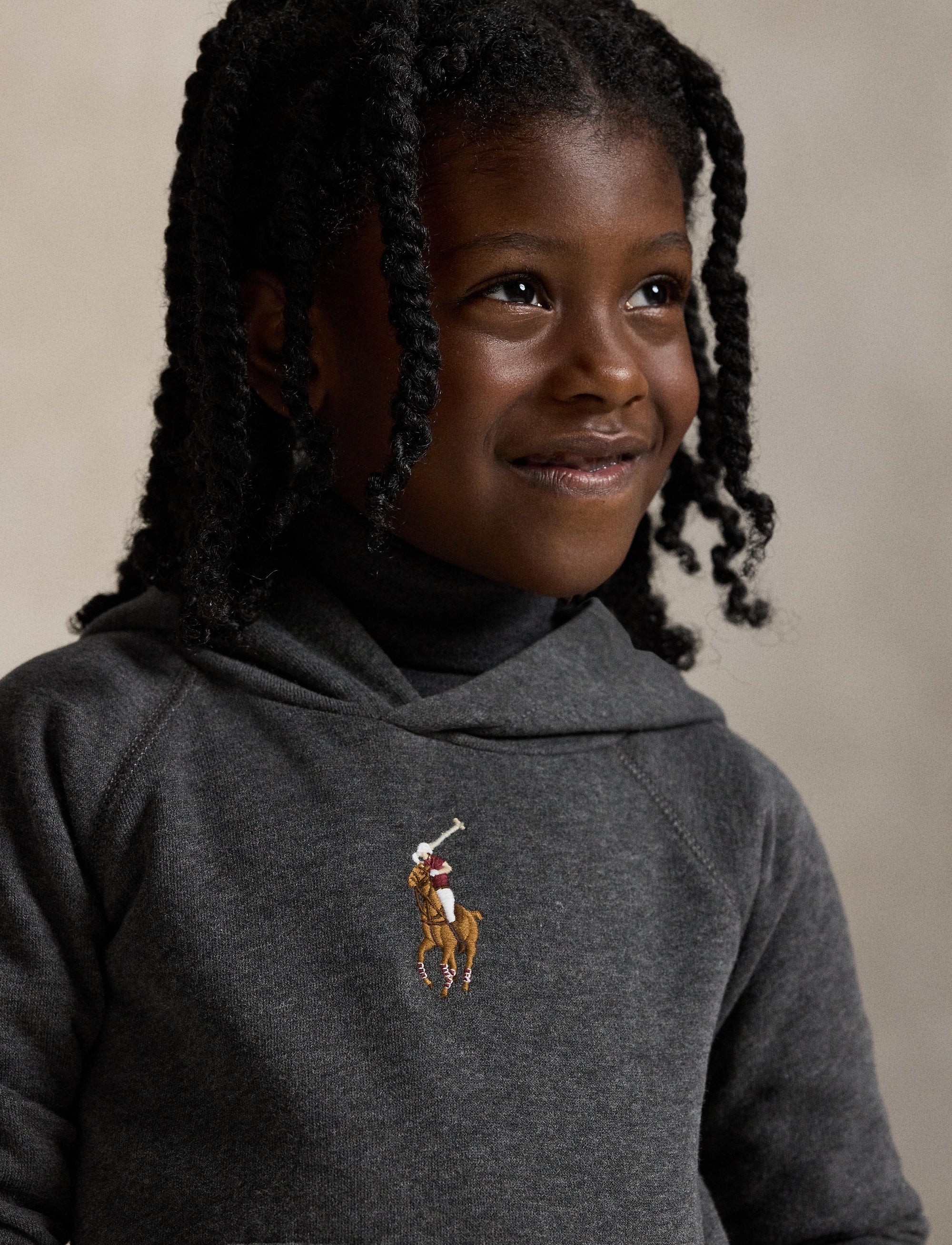 Big Pony hoodie - Windsor Heather