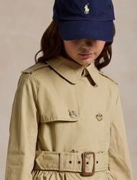 Trench-coat à capuche - Classic Khaki