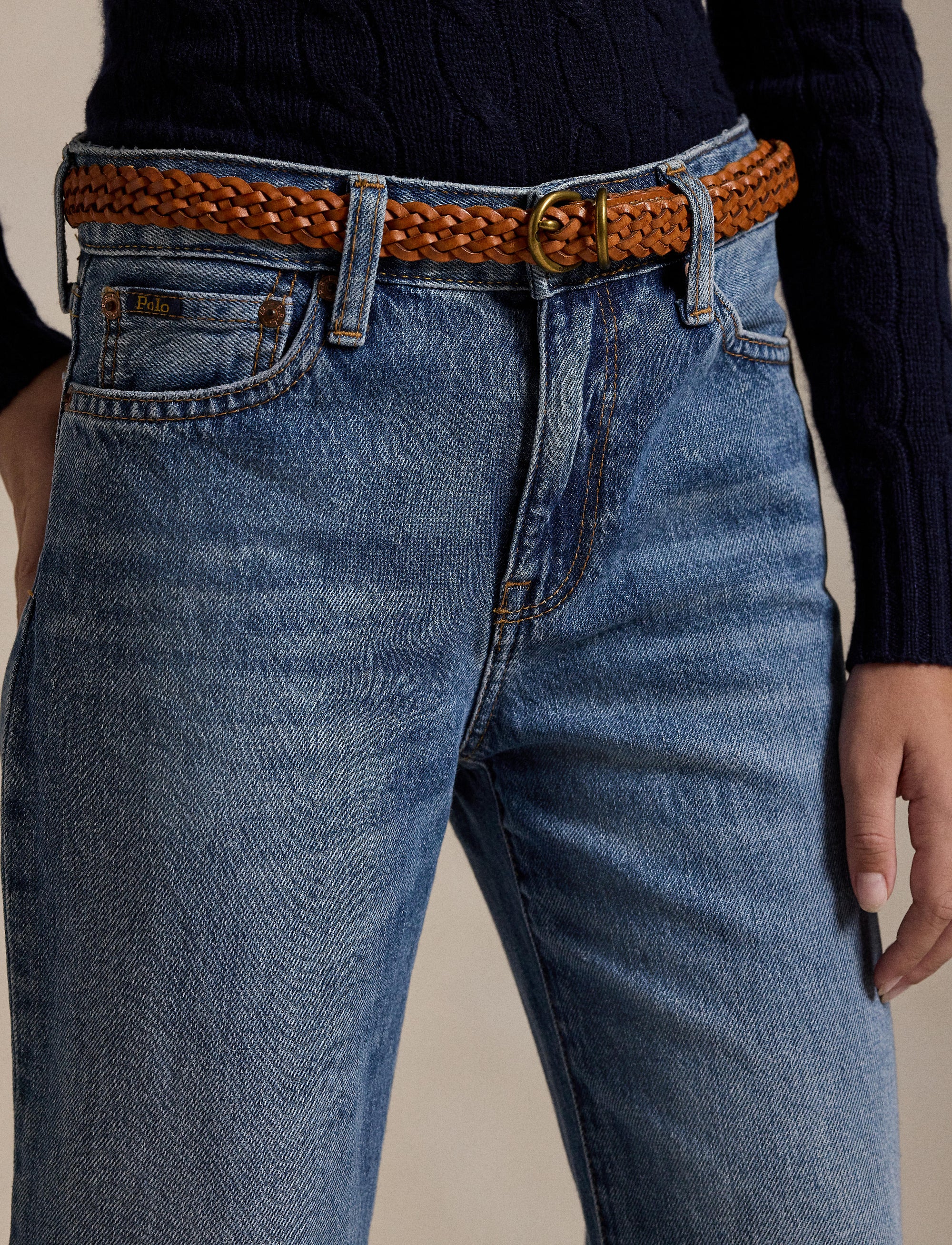 Jean droit taille haute - Janara Wash