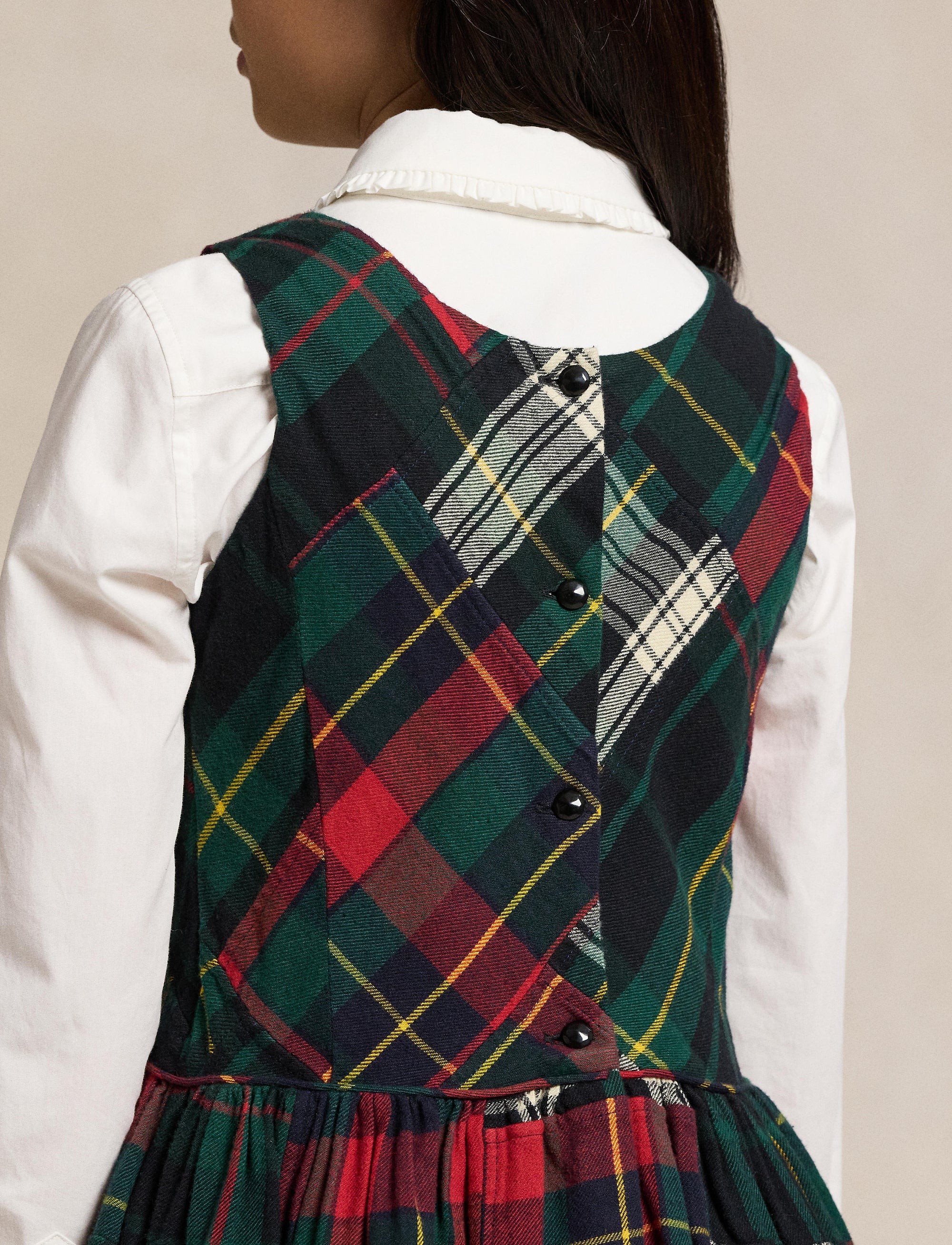 Patchwork tartan dress - Patchwork Flannel