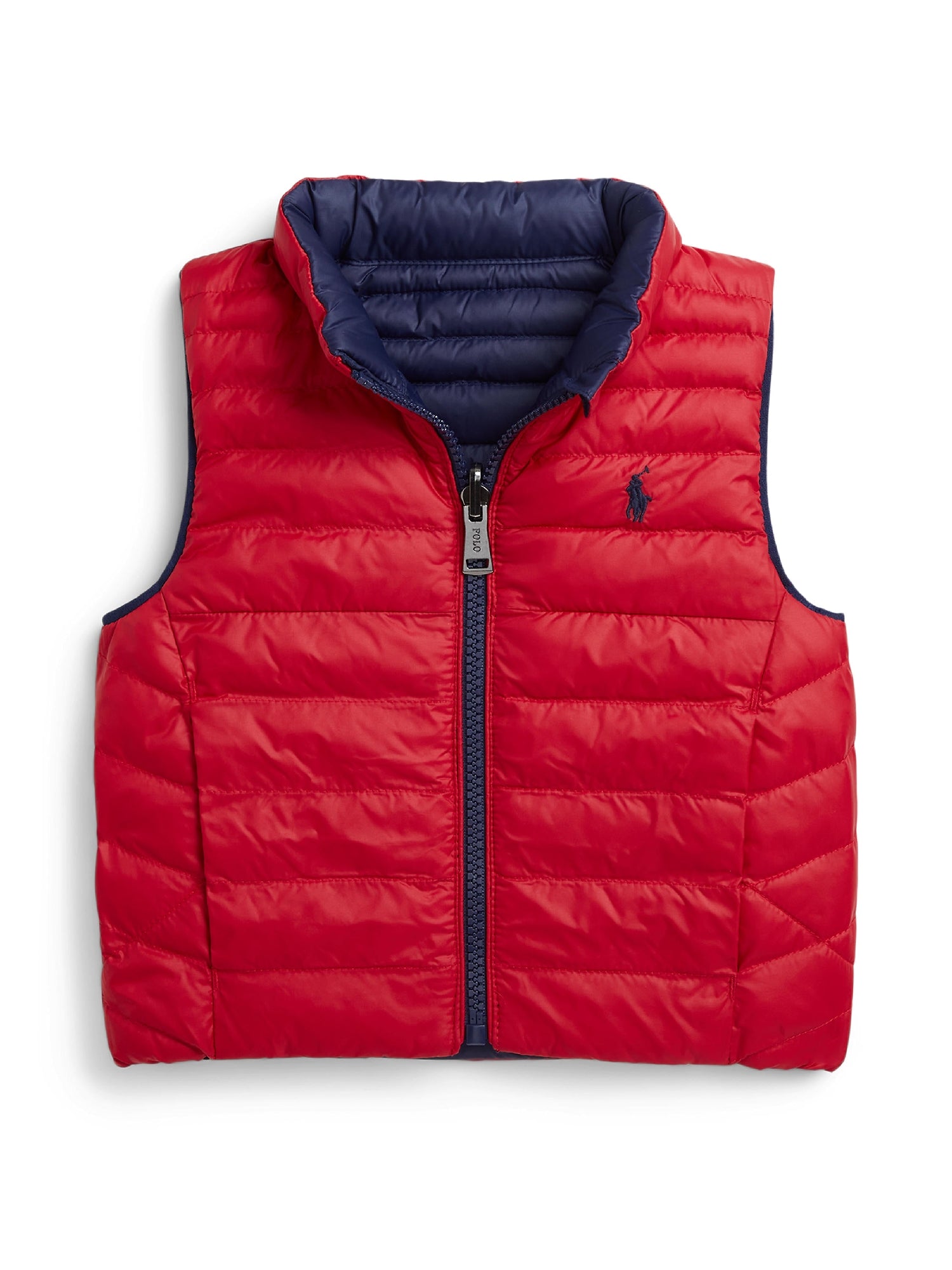 Gilet réversible matelassé - Newport Navy & Red