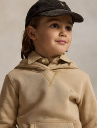 Sweat à capuche en polaire - Vintage Khaki