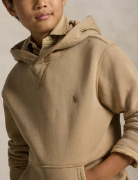 Sweat à capuche en molleton - Vintage Khaki