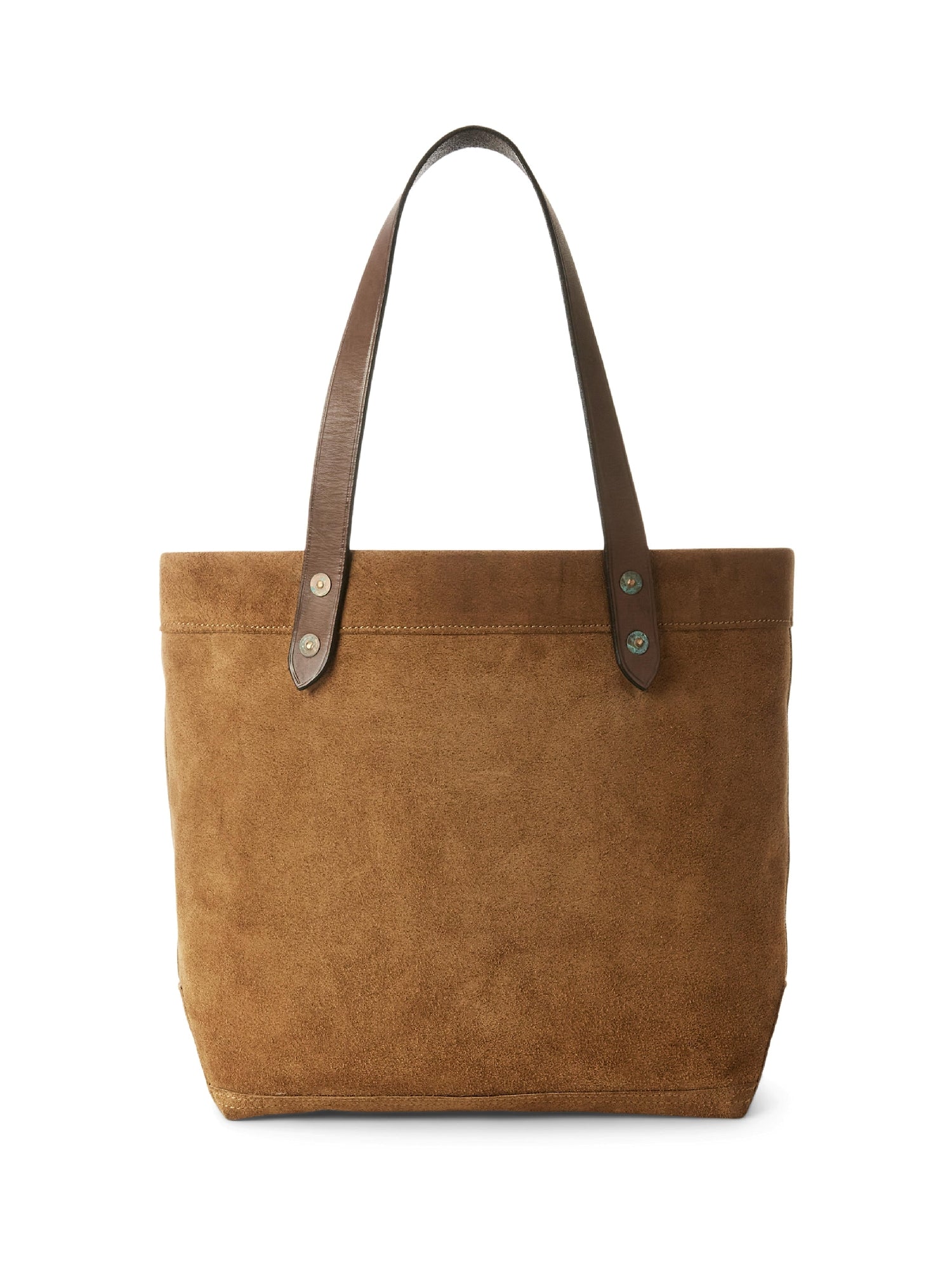 Cabas en daim brut - Light Java
