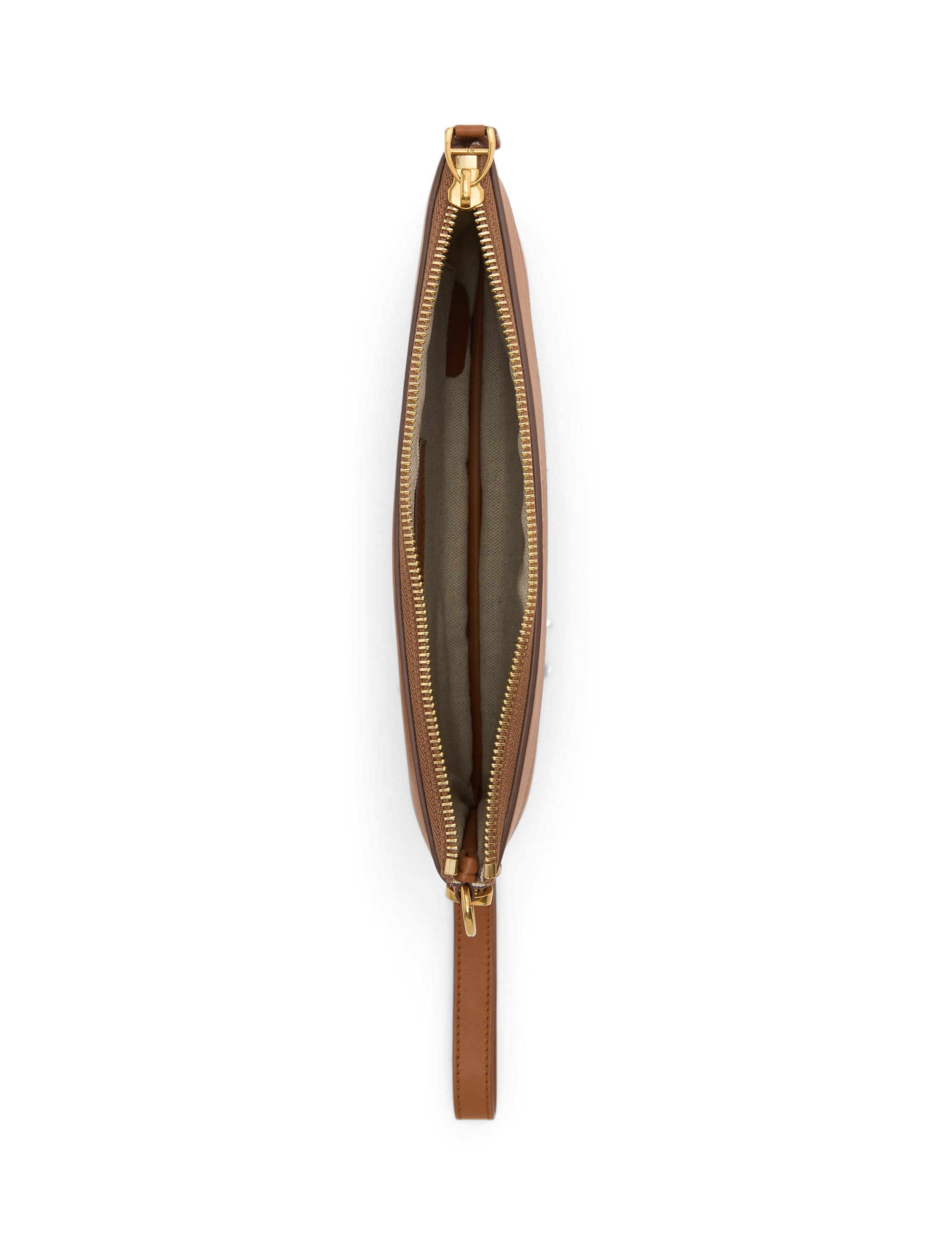 Pochette Bedford en cuir - Gold