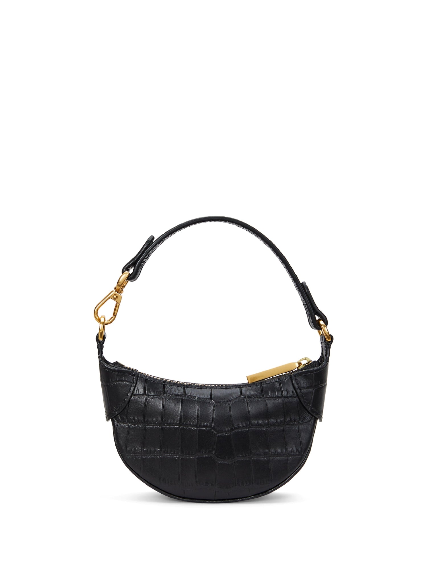 Porte-cartes Polo ID en cuir gauffré - Black