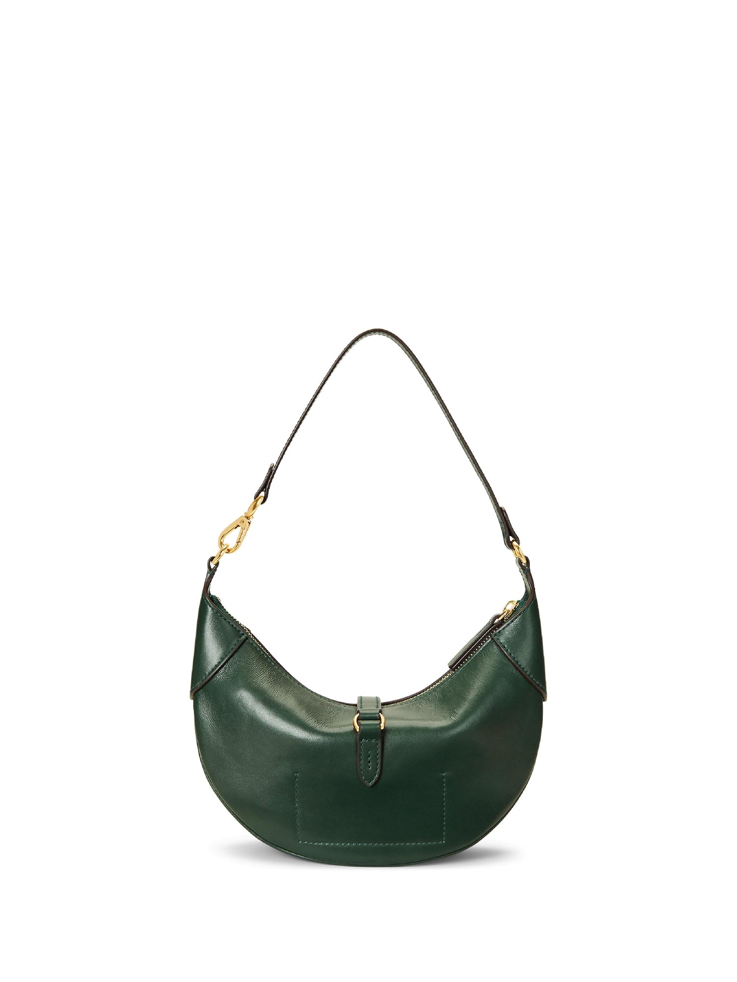 Mini-sac Polo ID en cuir - Bottle Green