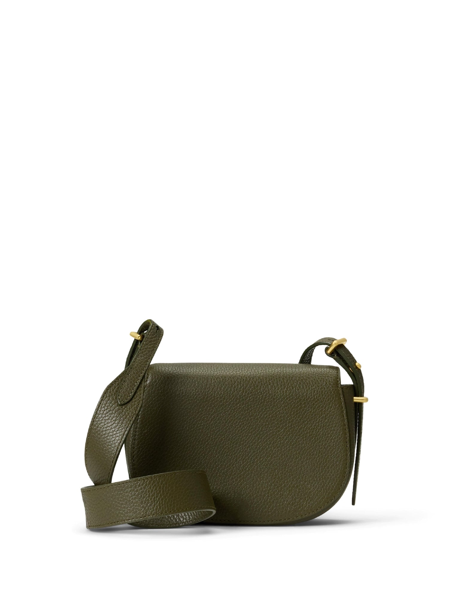 Mini-sac Saddle Polo ID en cuir - Hunting Olive