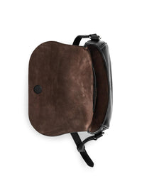 Sac à bandoulière Welington en cuir - Black