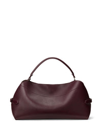 Sac porté épaule Ralph en cuir - Burgundy