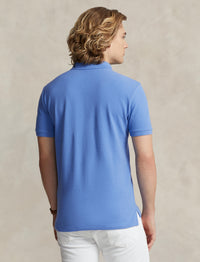 Polo coupe classique en coton piqué - New England Blue
