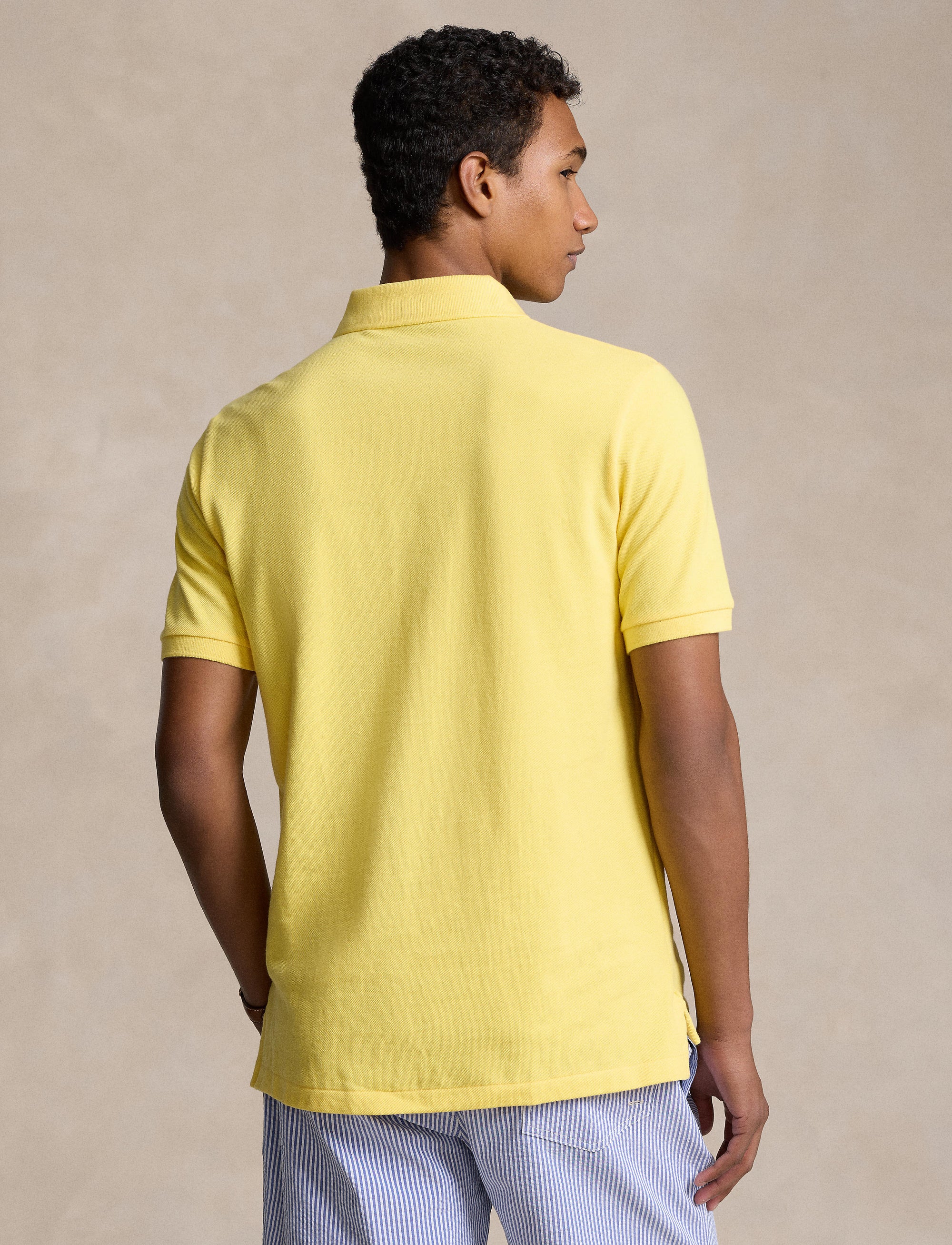 Polo coupe classique en coton piqué - Oasis Yellow