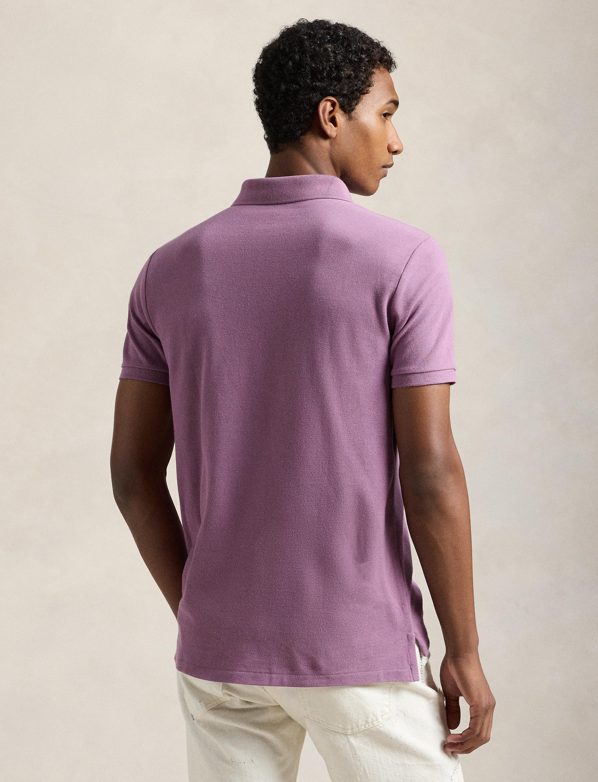 Polo iconique en coton piqué - Tea Rose
