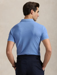 Polo iconique en coton piqué - Campus Blue