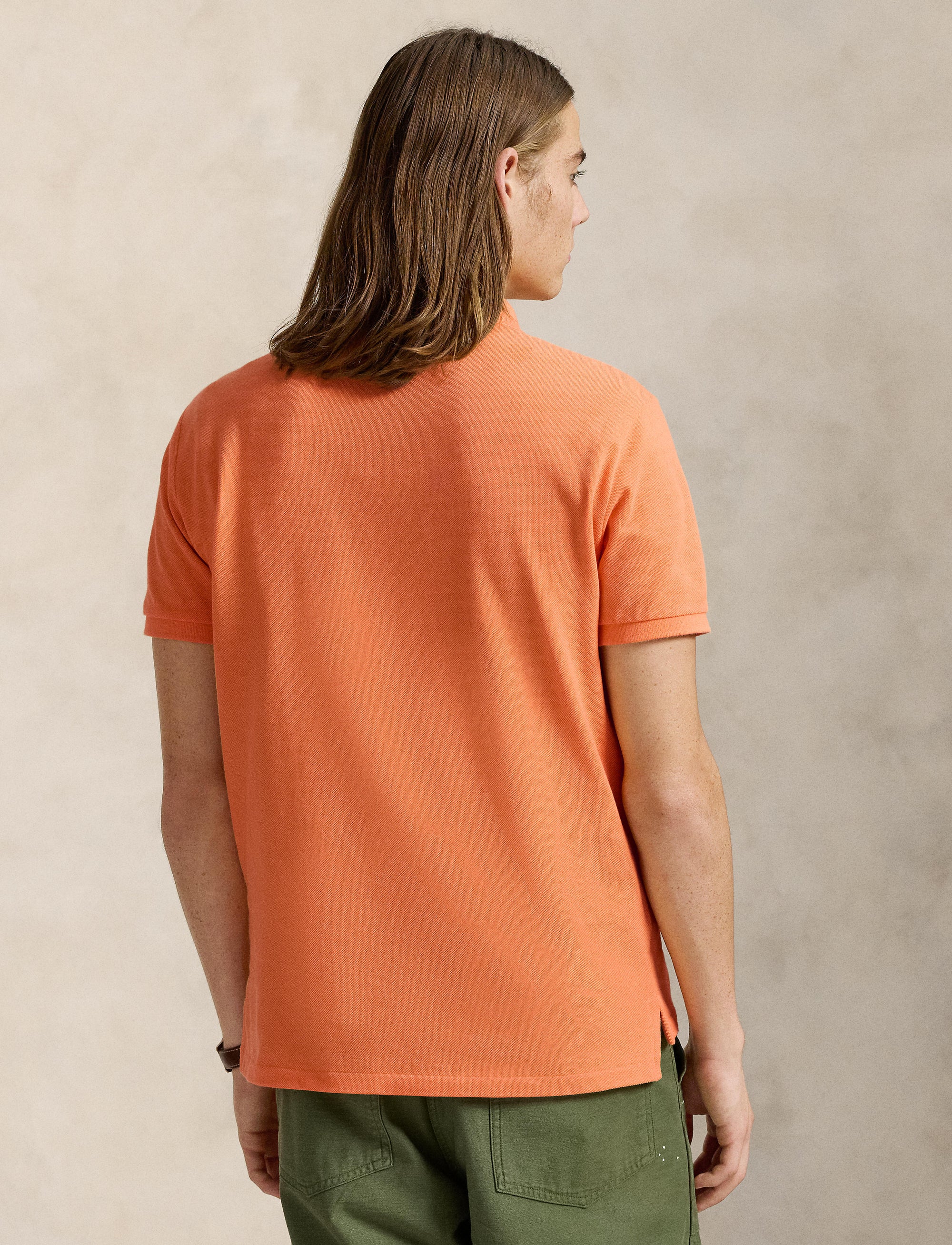 Polo iconique en coton piqué - Classic Peach