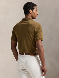 Polo coupe ajustée - Nature Brown