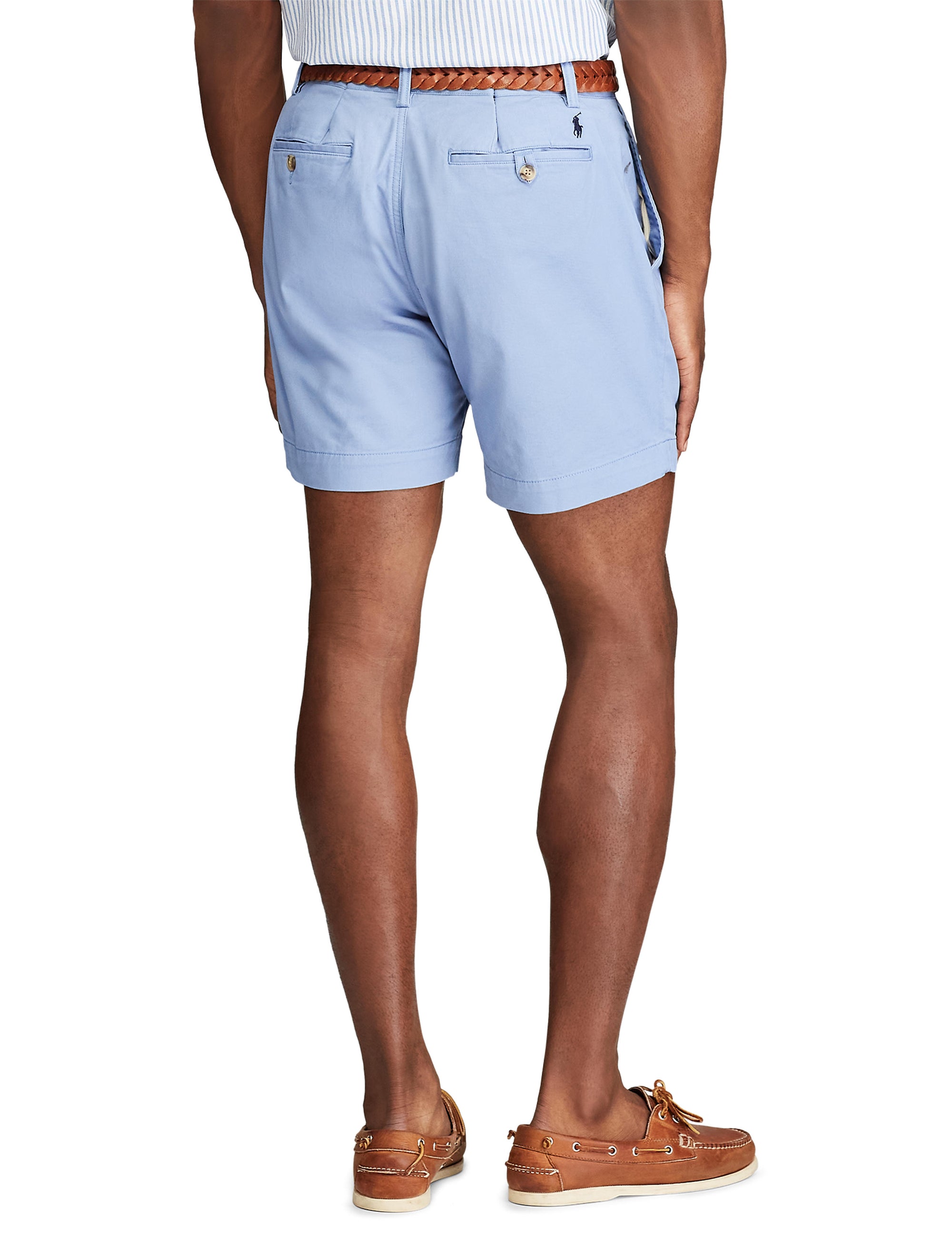 Short chino stretch - Channel Blue