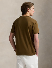 T-shirt Custom Slim Fit - Nature Brown