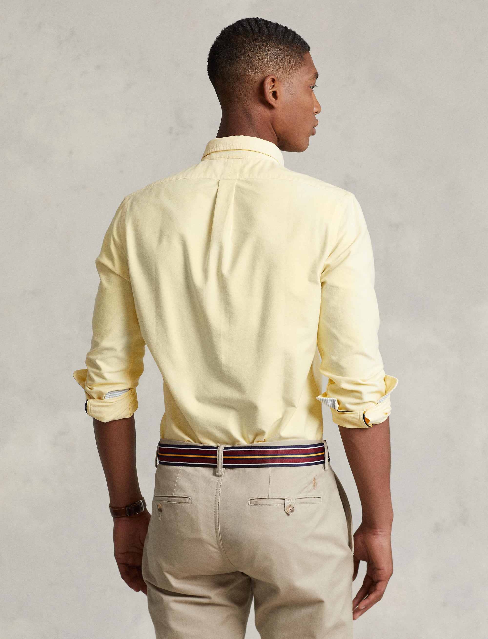 Chemise Oxford cintrée - Yellow Oxford